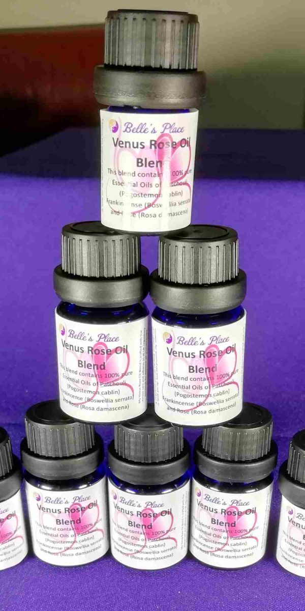 Belle's Venus Rose Aromatherapy Oil Blend 10ml - Image 4