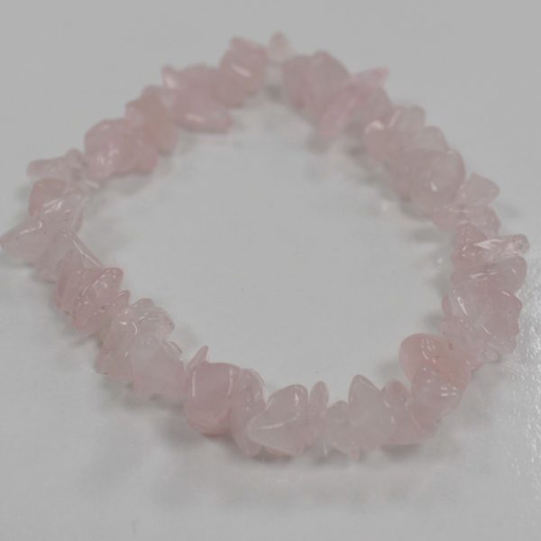 Chipstone Bracelet - Rose Quartz - Image 3