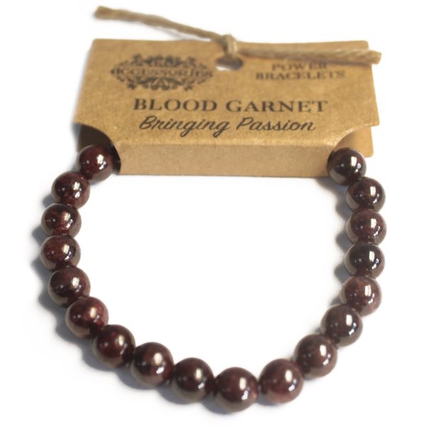 Power Bracelet - Blood Garnet - Image 2