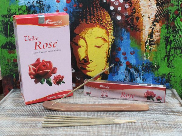 Vedic -Incense Sticks - Rose - Image 2