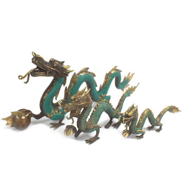 Fengshui - Small Dragon with Ball - 20cm - Image 4