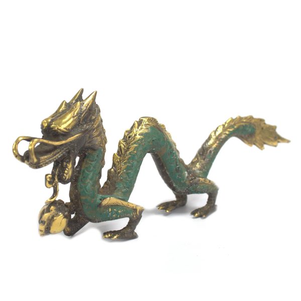 Fengshui - Small Dragon with Ball - 20cm - Image 2