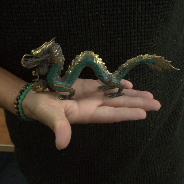 Fengshui - Small Dragon with Ball - 20cm - Image 3