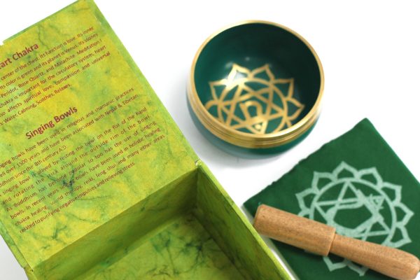Chakra Singing Bowl - Heart - Image 3