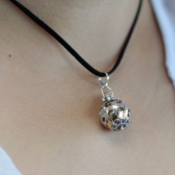 Silver Angel Bell - Dreams - 18mm - Image 2