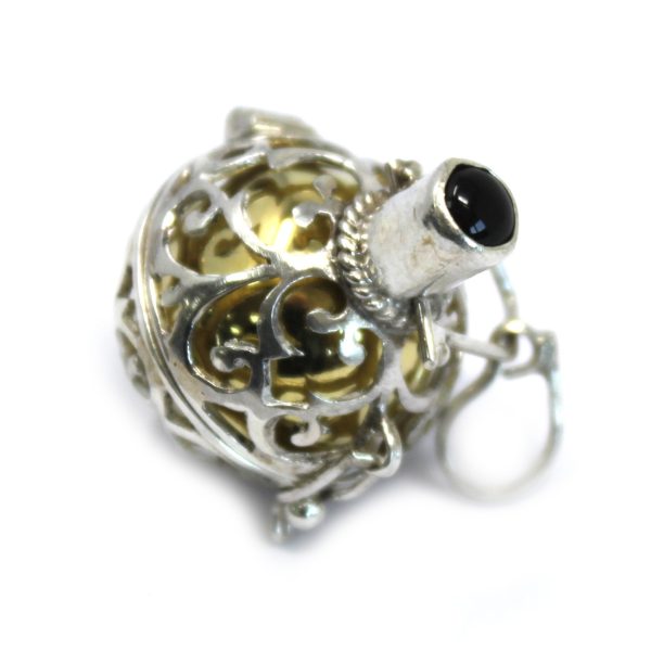 Silver Angel Bell - Night-time - 18mm - Image 4