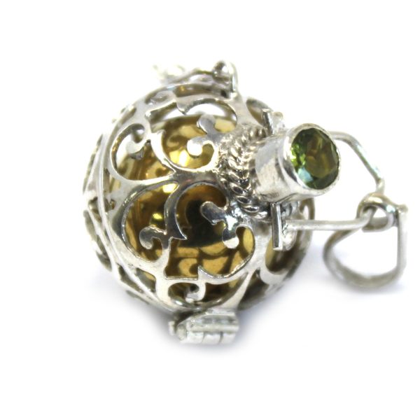 Silver Angel Bell - Romance - 18mm - Image 4
