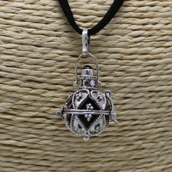 Silver Angel Bell - Darkness - 16mm - Image 3