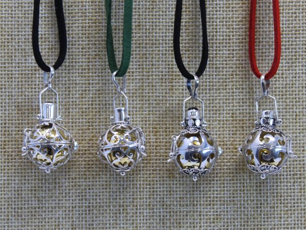 Silver Angel Bell - Dreams - 18mm - Image 4