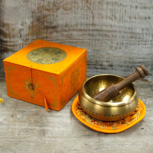 Five Buddha Singing Bowl Set 10cm (min 400gm) - Image 3