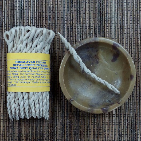Pure Herbs Cedar Rope Incense - Image 4