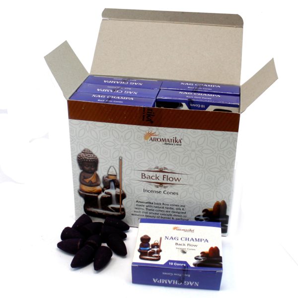 Aromatica Backflow Incense Cones - Lavender - Image 3