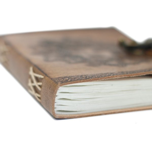 Leather Greenman Notebook (6x8") - Image 4