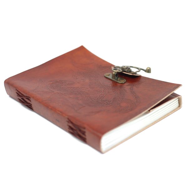Leather Dragon Notebook (6x8") - Image 2