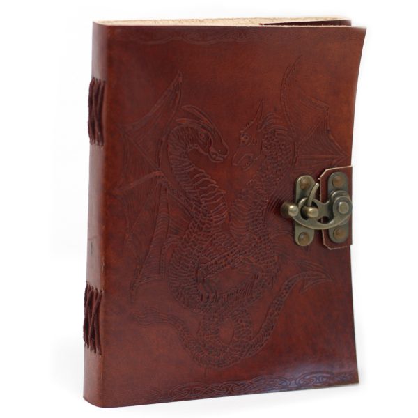 Leather Dragon Notebook (6x8") - Image 3