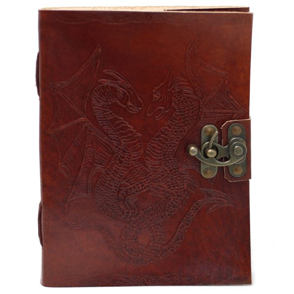 Leather Dragon Notebook (6x8") - Image 4