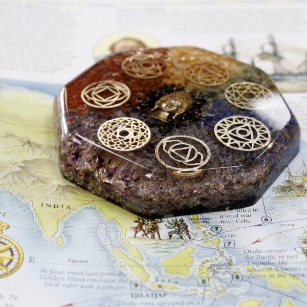 Orgonite Desk Power Packs - Buddha Chakra - Lrg - Image 3