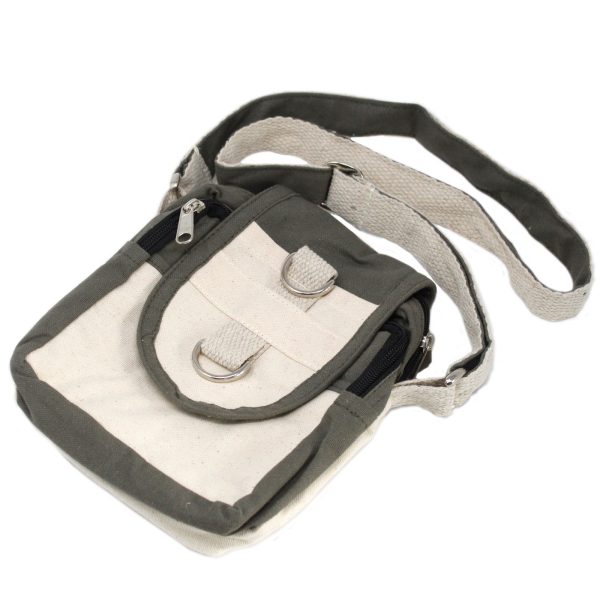 Natural Travel Bag - Charcoal - Image 2