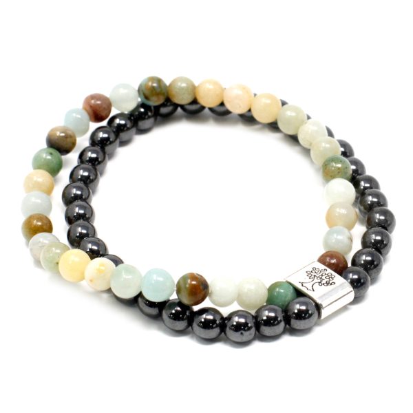 Magnetic Gemstone Bracelet - Amazonite - Image 2