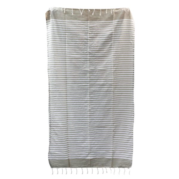 Cotton Pario Throw - 100x180 cm - Warm Sand - Image 3