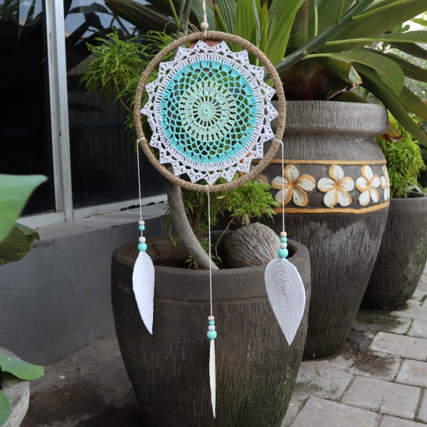 Dream Catcher - Large Turquoise Elemental Spirits - Image 2
