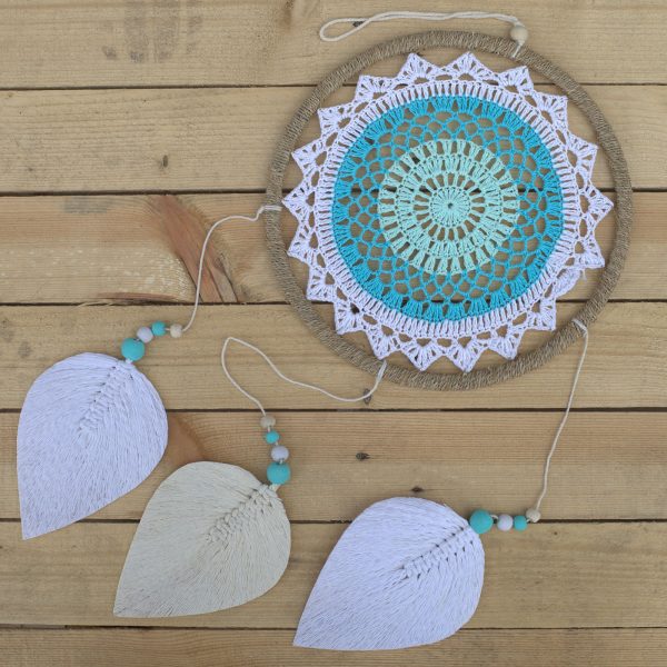 Dream Catcher - Large Turquoise Elemental Spirits - Image 3