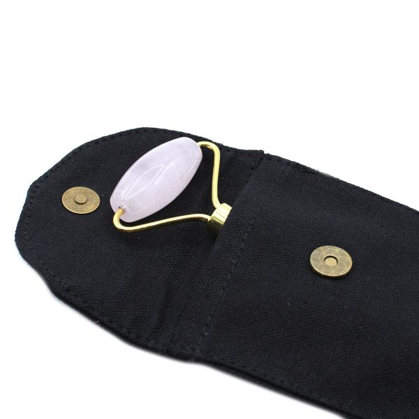 Gemstone Face Roller - Rose Quartz - Image 3