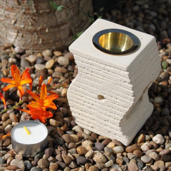 Stone Oil Burner - Stepped Wave - Image 2
