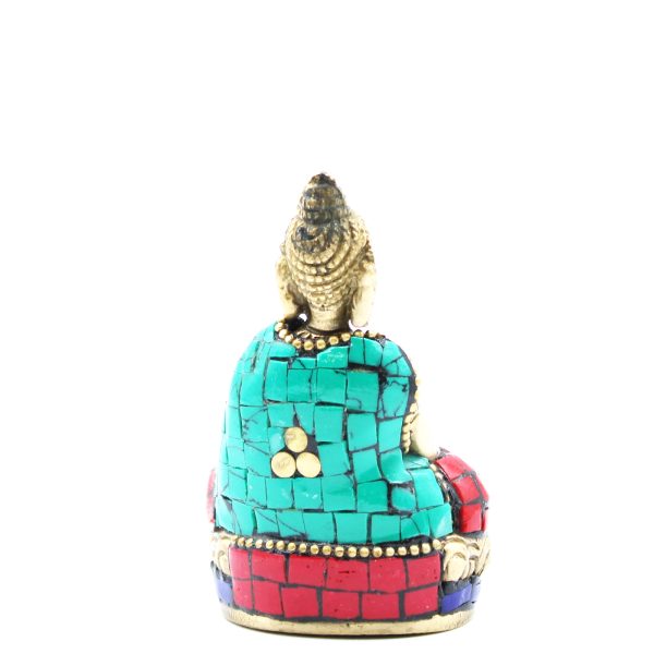 Brass Buddha Figure - Hands Up - 7.5 cm - Image 2