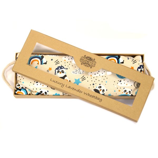 Luxury Lavender  Wheat Bag in Gift Box  - Sleepy Panda - Image 2