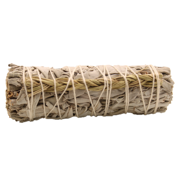 Smudge Stick - White Sage & Sweetgrass 10cm - Image 3