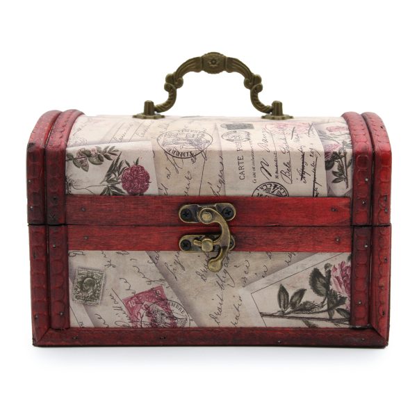 Sets of 2 Colonial Boxes - Rose Design - Image 2