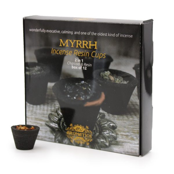 Box of 12 Resin Cups - Myrrh - Image 4
