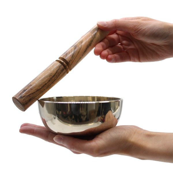 Medium Brass Sing Bowl - 12cm - Image 3