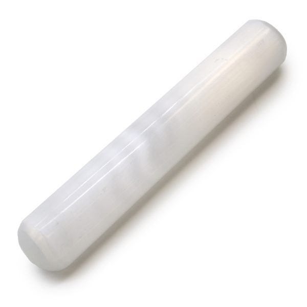 Selenite Wand - 16 cm (Round Both Ends) - Image 2
