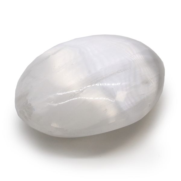 Selenite Palm Stone - 6.5 cm - Image 2