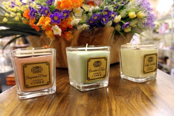 Soybean Candles - Pomegranate & Orange - Image 2