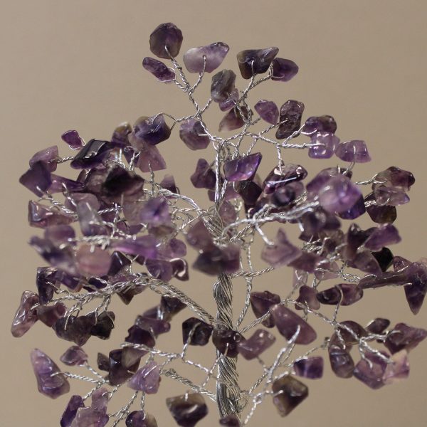 Gemstone Tree with Organite Base - 160 Stone - Amethyst - Image 2