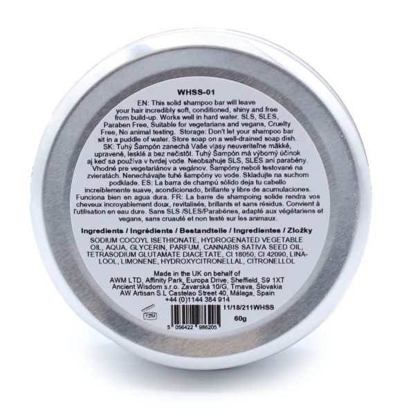 Wild Hare Solid Shampoo 60g - Orchid - Image 3