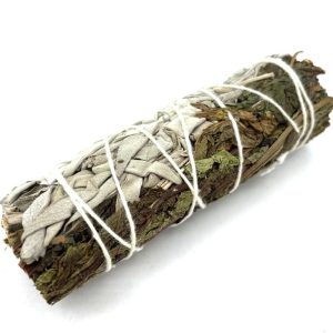 Smudge Stick - White Sage & Peppermint 10cm