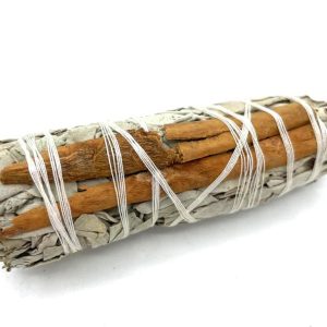 Smudge Stick - White Sage & Cinnamon 10cm