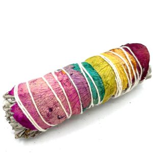 Smudge Stick - 7 Chakras Rose Petals Sage 10 cm (Chakra)
