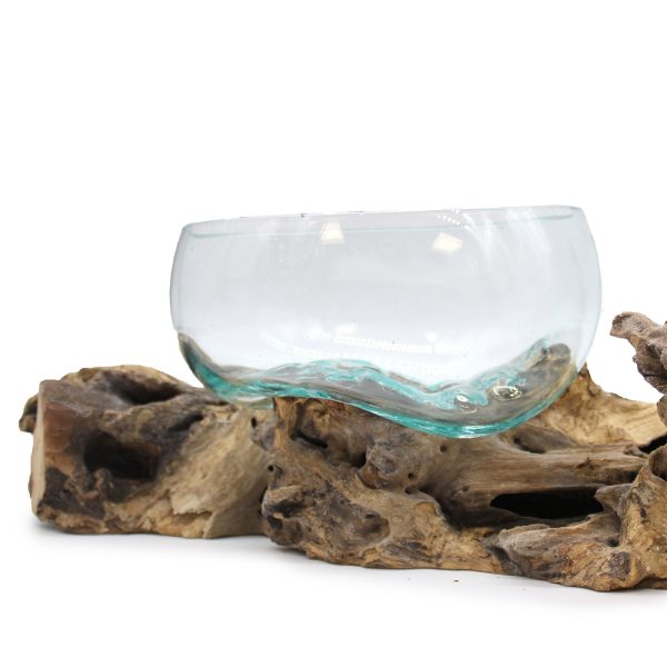 Molton Glass on XLarge Double Stand - 70cm - Image 4