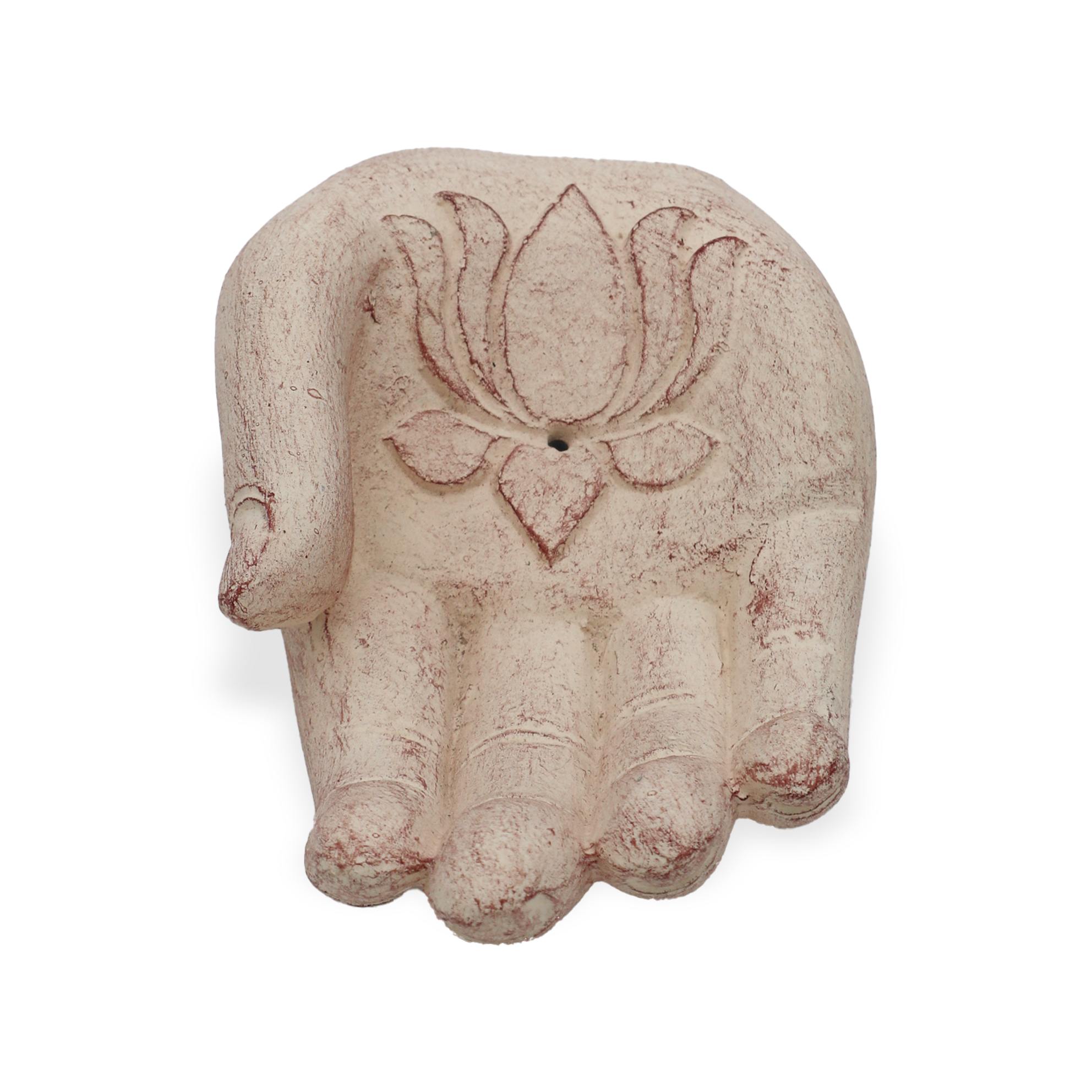 Hand Incense Burner - Lotus (white) - Image 2