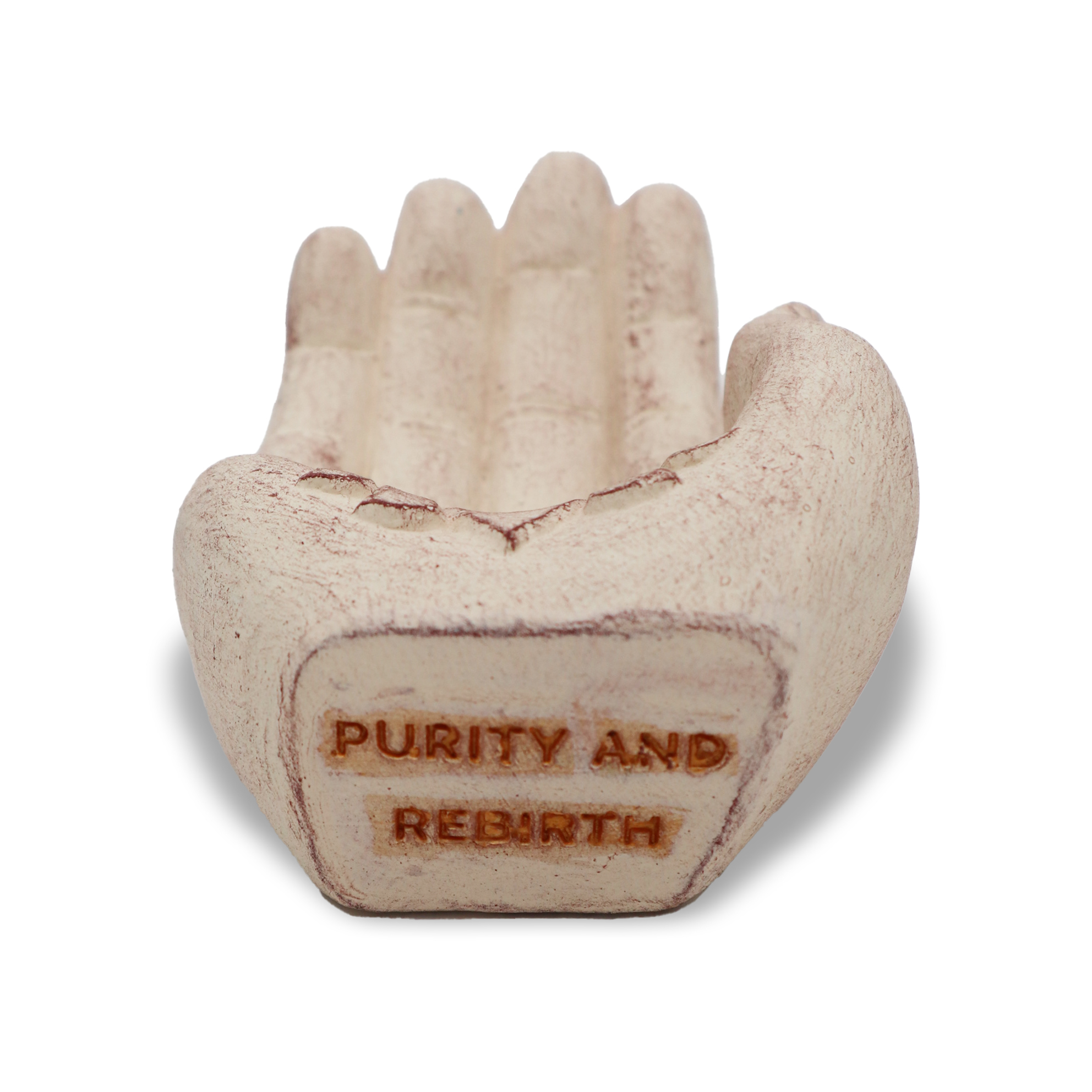 Hand Incense Burner - Lotus (white) - Image 3