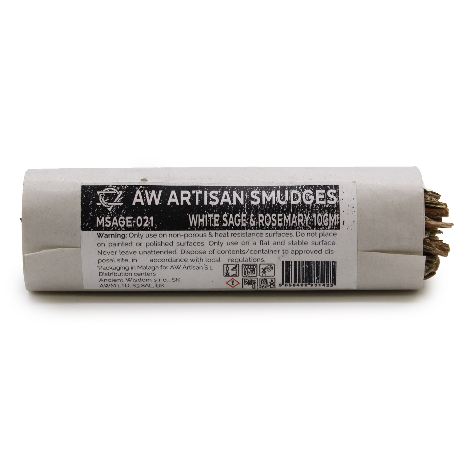 Smudge Stick - White Sage & Rosemary 10cm - Image 3