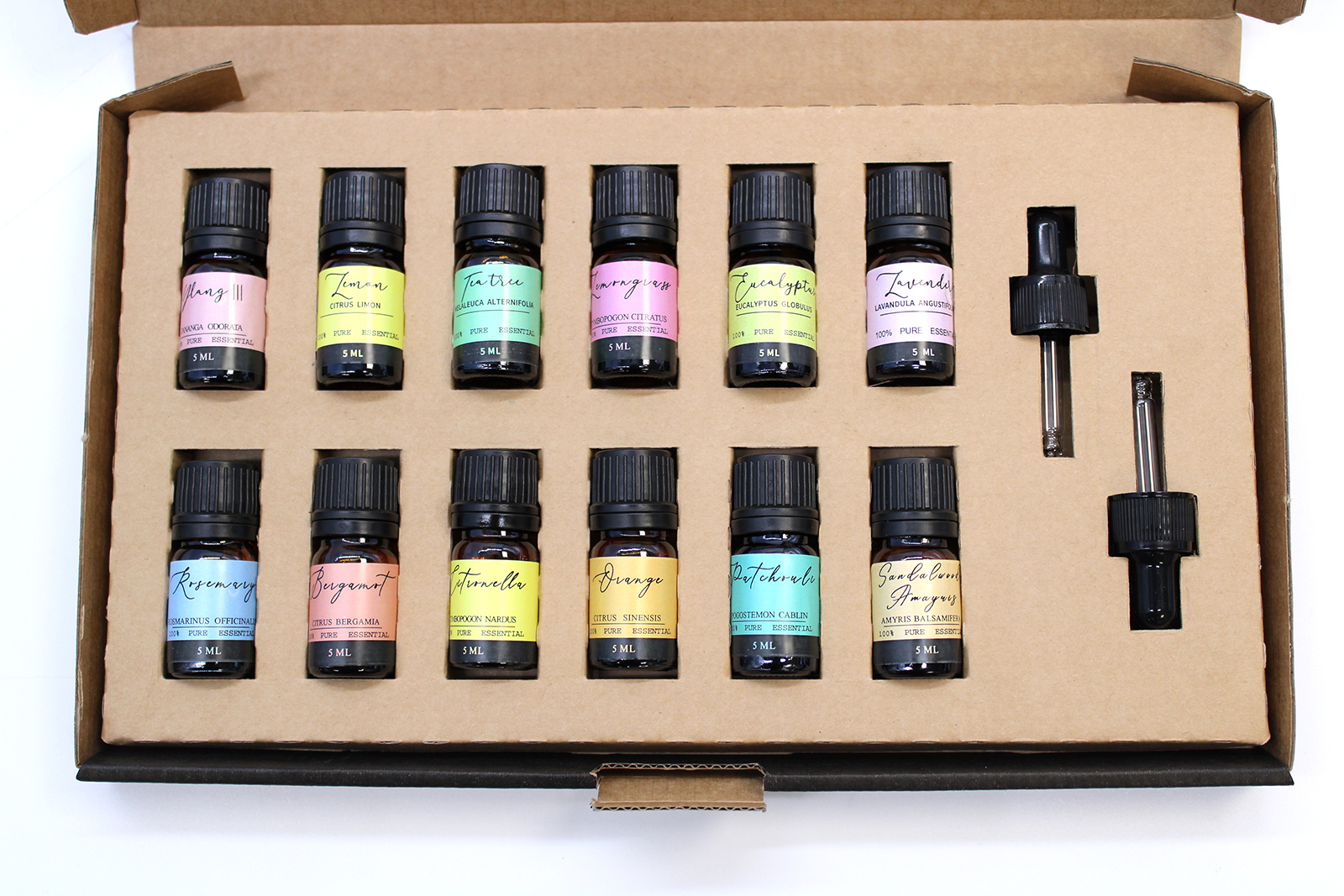 Aromatherapy Essential Oil Set - The Top 12 - Image 2