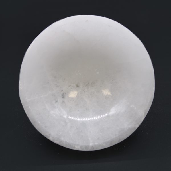 Selenite Round Bowl - 10cm - Image 2