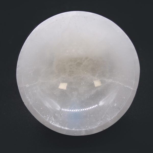 Selenite Round Bowl - 8cm - Image 2