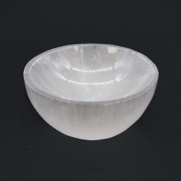 Selenite Round Bowl - 8cm - Image 3